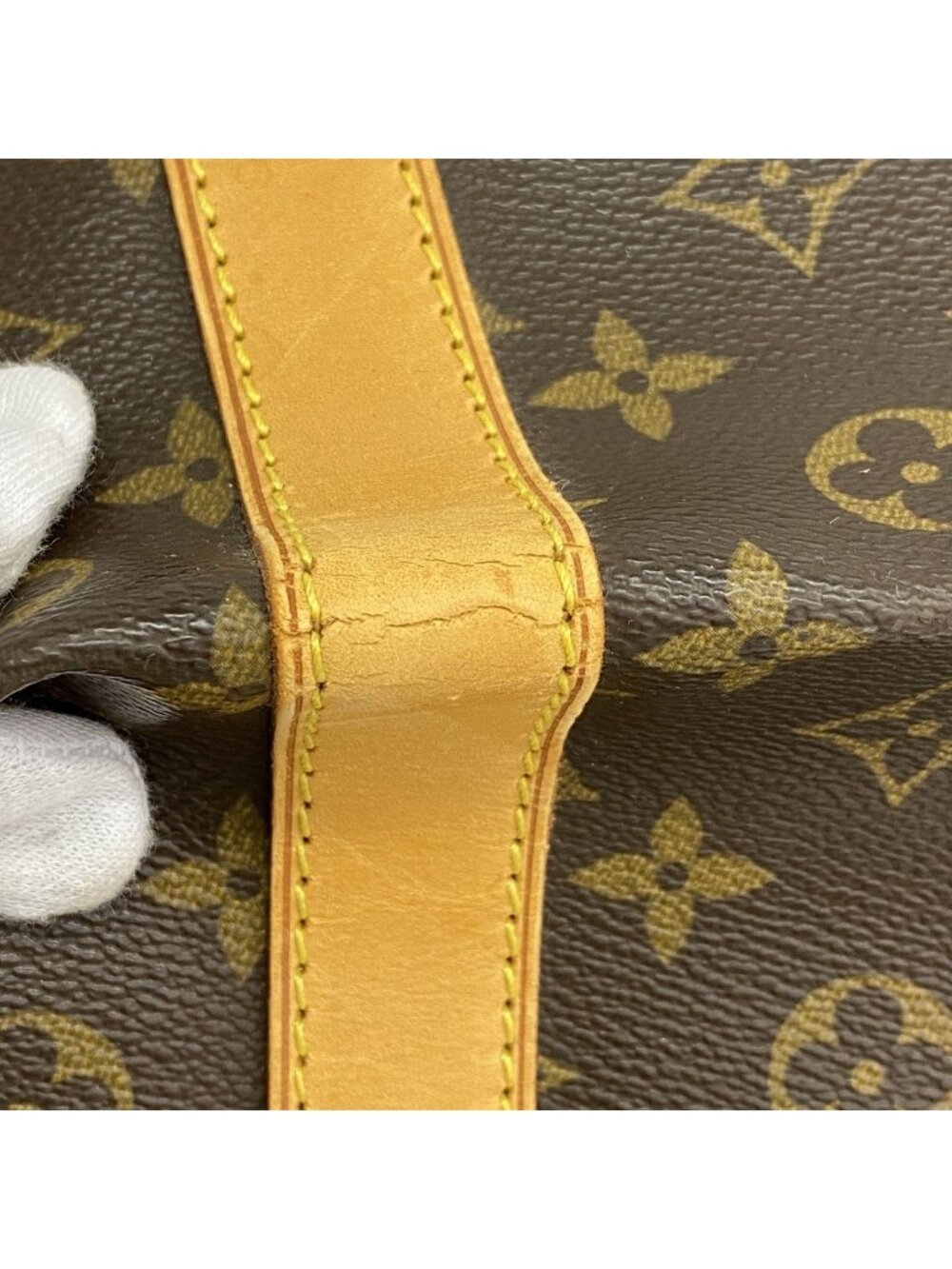 Louis Vuitton Boston Bag Monogram Keepall 60 Brown - Picture 7 of 10